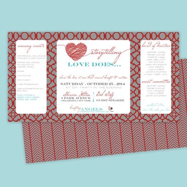 Storytelling event invitation