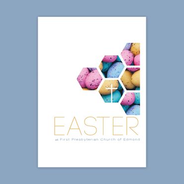 Easter church invitation