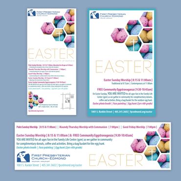 Easter church invitation