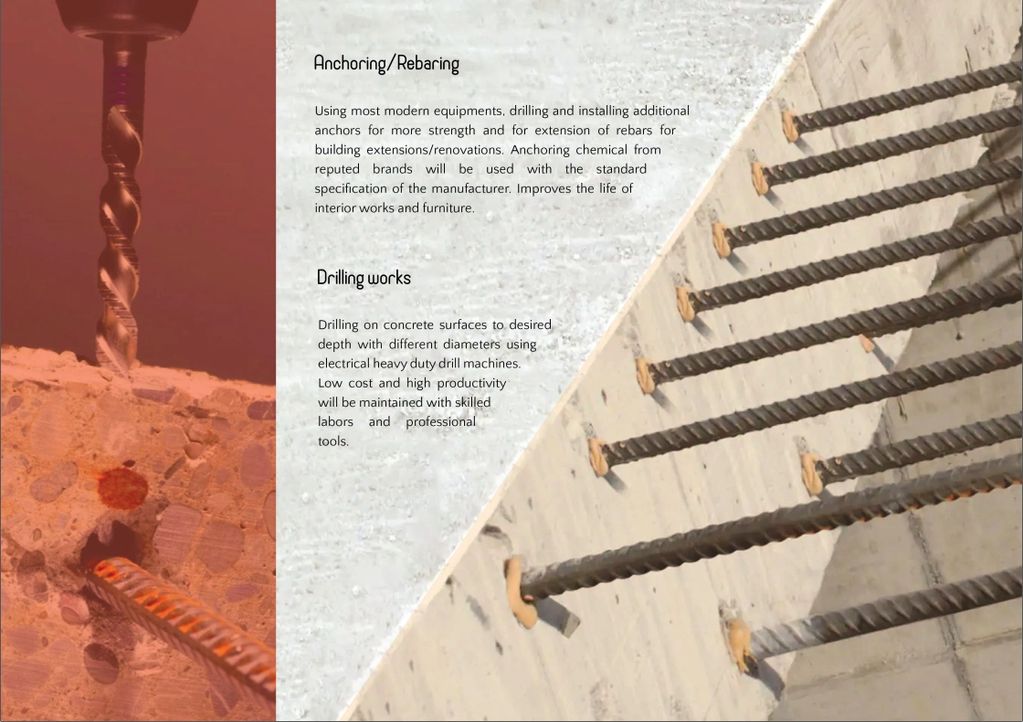 DRILLING/ANCHORING