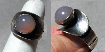 Mod Danish Sterling Ring Ring Brdr. Bjerring