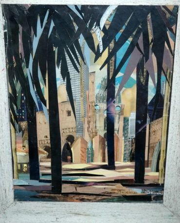 Collage Mixed Theme Art Picture Hieselman