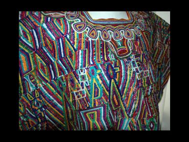 Guatemala Mayan Huipil Nebaj Handwoven Vintage Guatemala Ethnic Folk Art Textile