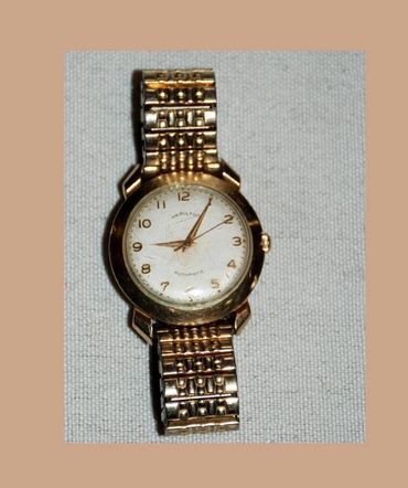 Vintage Hamilton Automatic 10K Gold Filled Waterproof Men’s Wrist Watch