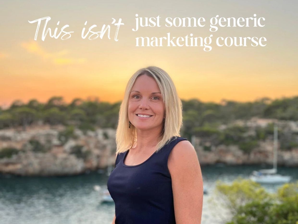 Laura Gooderson explaining that the Travel Agent Toolkit offers tailored marketing support, not a ge