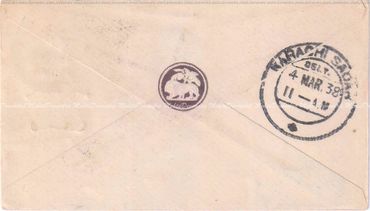 1938: Coogee: Westward - Gwalior - Karachi