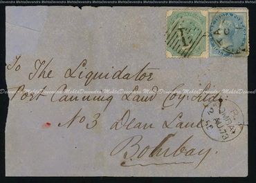 Envelope addressed to the Liquidator of Port Canning Company