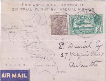 The 1931 Second Experimental Flight - England - Australia (Karachi-Calcutta Sector)