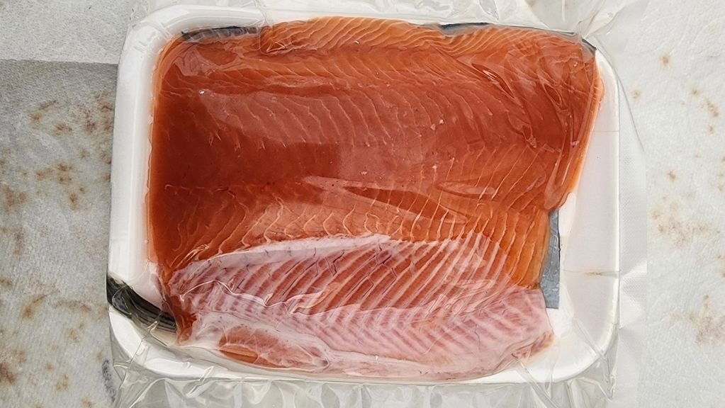 Fresh Vacuum Packed Salmon Fillets