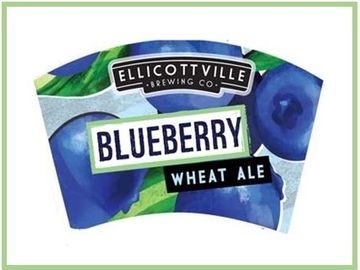 Ellicottville brewing company blueberry wheat beer on tap at the Laurelwood motel inn and steakhouse