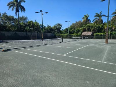 Tennis sports management inside of Palm Beach County