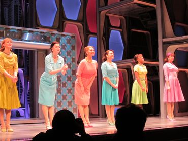 The ladies of How To Succeed Without Really Trying take a bow