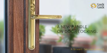Locl Lock two star door handle