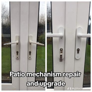 Patio door upgrade
