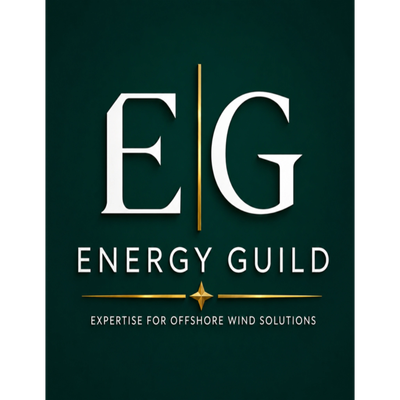Logo of Energy Guild specializing in offshore wind expertise.