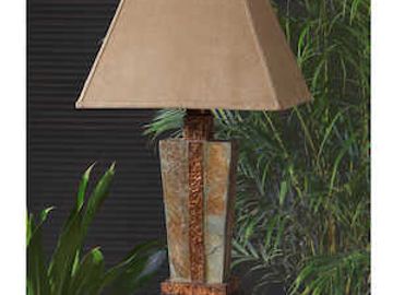 Uttermost Copper Slate Accent Lamp