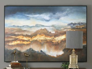 Uttermost Hand Painted Valley of Light Painting