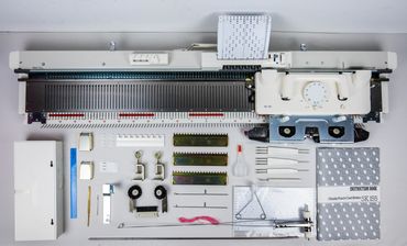 Chunky punch card knitter SK155 sets