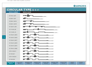 single jersey circular knitting machine catalogue , jacquard knitting machine needles