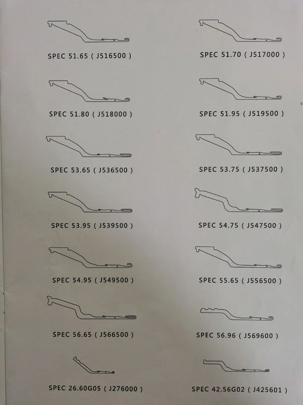warp and raschel compound  knitting needles