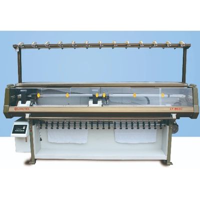 double carriage collar knitting machine