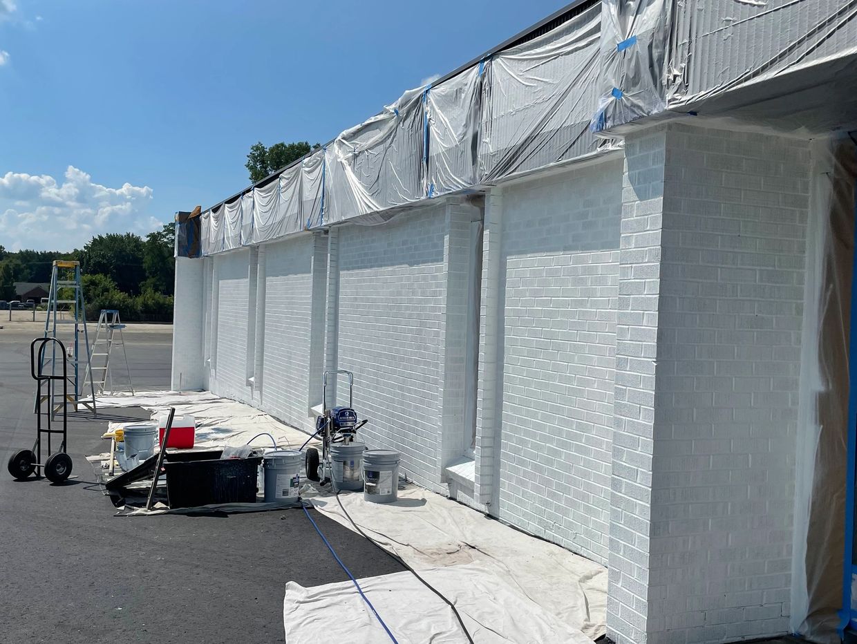 Project in Waterford mi. Our Crew here at Girard's Painting LLC handled both the interior and Exteri