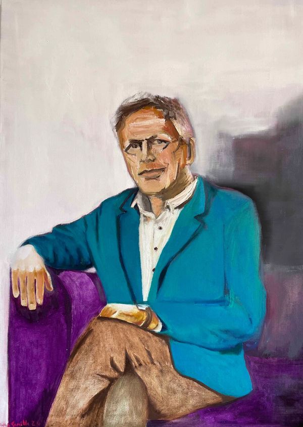 Homme assis
80x110cm
Huile sur toile
Anna Camille