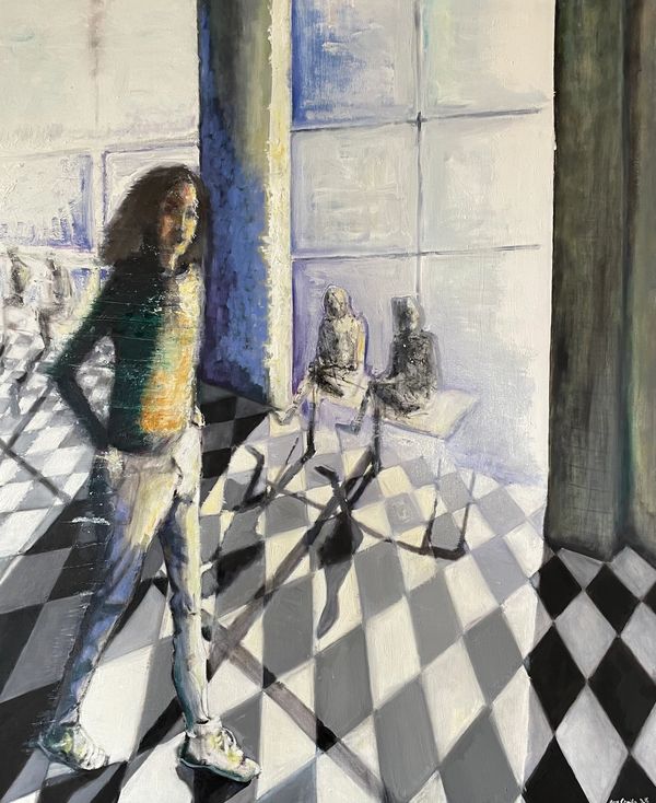 Portrait au musée Anna Camille
2025
Huile sur toile 115x90cm
3800€