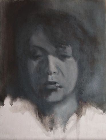 Portrait 3   (vendu)
huile sur bois
Anna Camille 2018