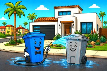 Give your trash bins a fresh start with a one-time professional bin cleaning from Bin Butlers. Deep