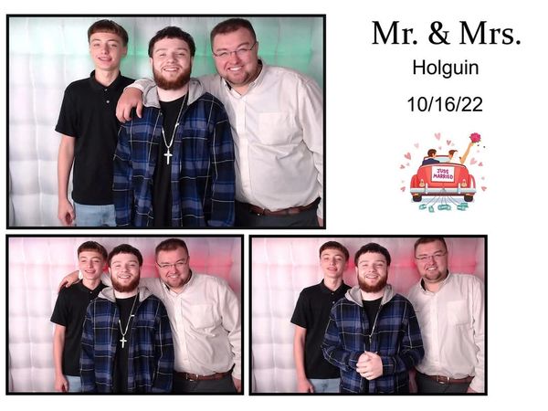 Instant 4x6 photo booth prints by RFD DJ & Photo Booth Co. in Rockford, IL area! High quality prints!