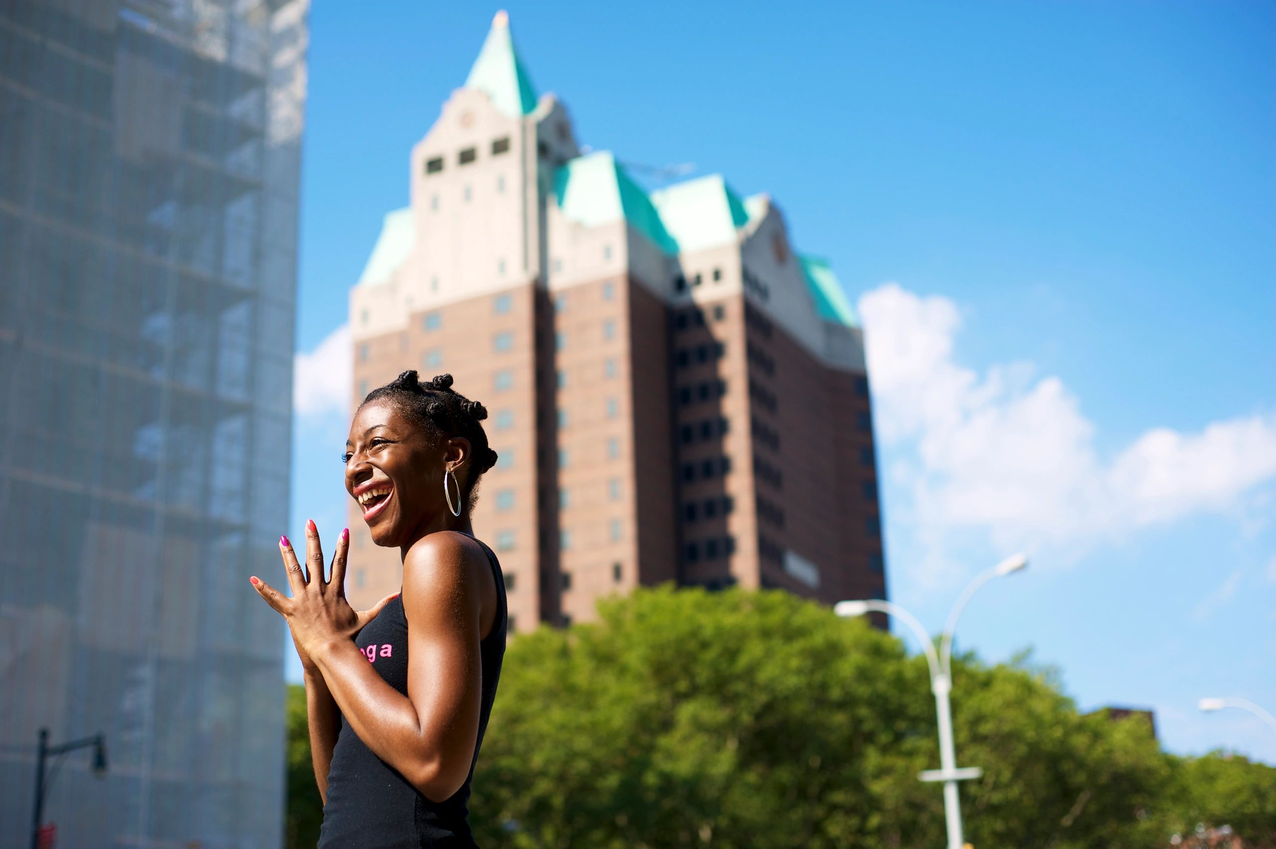 YaYa power yoga, black girl, Brooklyn, New York, New Jersey, black girl magic, natural hair