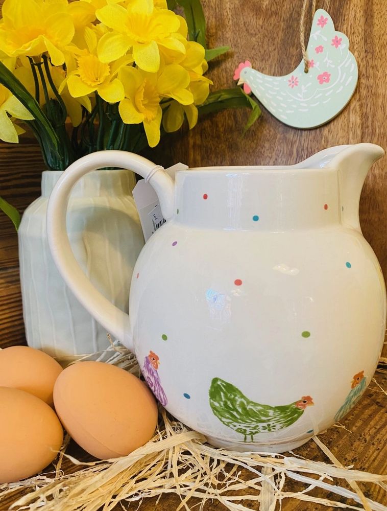 Chicken Ceramic Jug