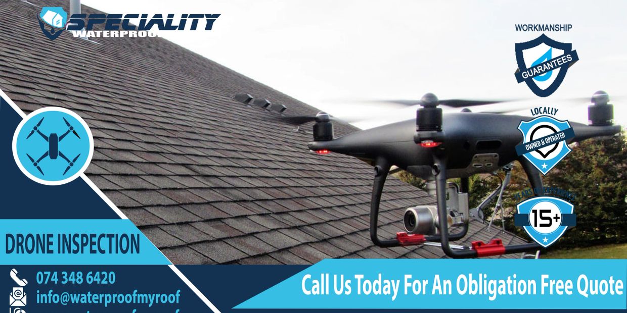 Drone Roof Inspections in Pretoria & Centurion to detect waterproofing company and roof leaks.