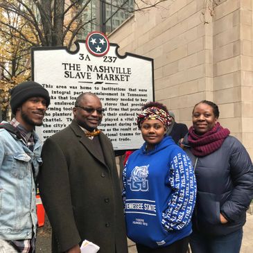 Nashville Slave Market Historical Marker
