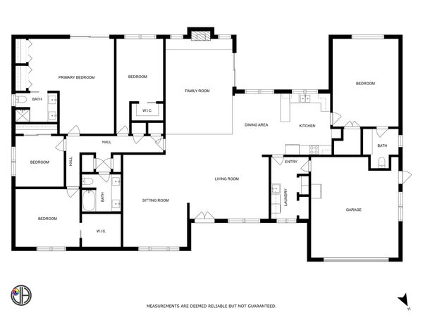 Picture of residential home floor plan.