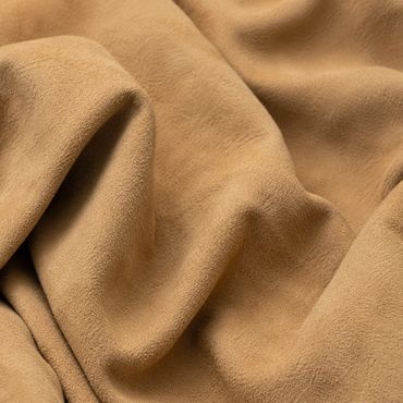 Suede leather color sand