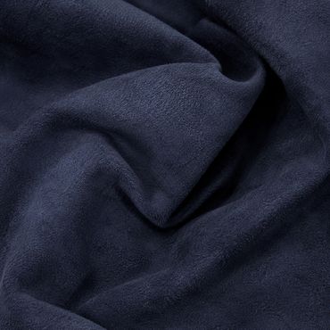 Suede leather color midnight blue