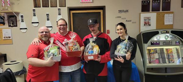 Second Place winners for the Big Brothers and Big Sisters