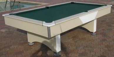 Outdoor pool table, game room concept
pool table south Ff lorida