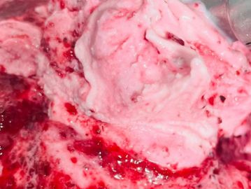 Yogur de frutos del bosque