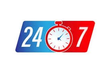 24/7 service