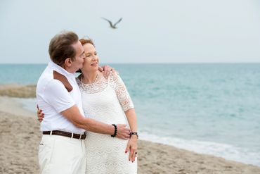 Anniversary Beach Portraits in South Florida By Paul Dimarco Photography