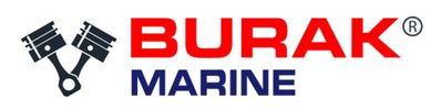Logo of Burak Marine.Company that specializes in purchase and sale of Marine and industrial engines.