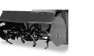 tiller/cultivator attachment for rideon mower