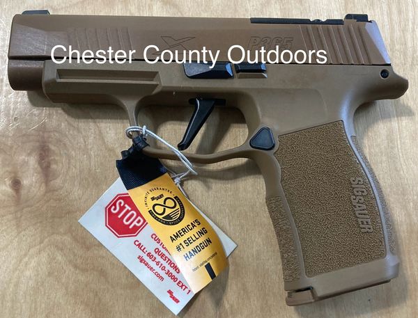 Sig Sauer P365XL 2A Package 9mm 3.7" OR Coyote Tan 17rd 9/12/25