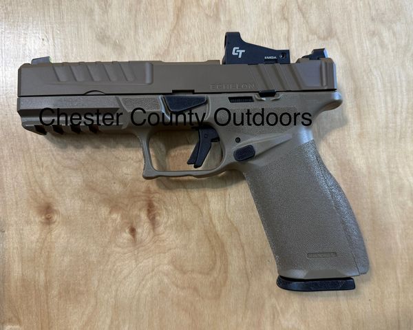 7/16 Springfield Echelon 9mm 15rd 4.5" OR FDE