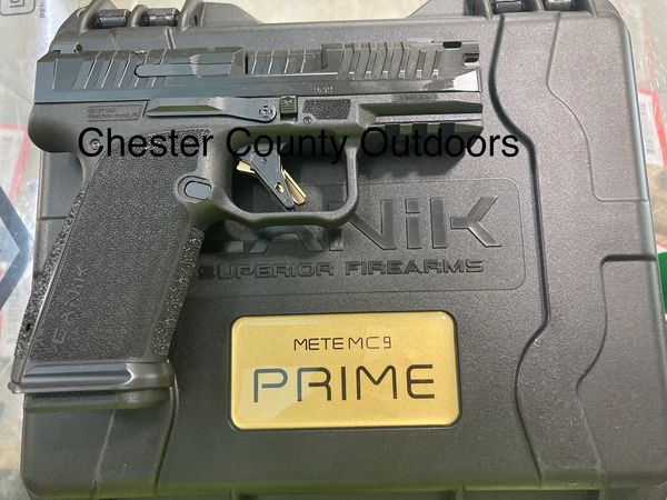 Canik MC9 PRIME 9mm 3.64" 17rd -