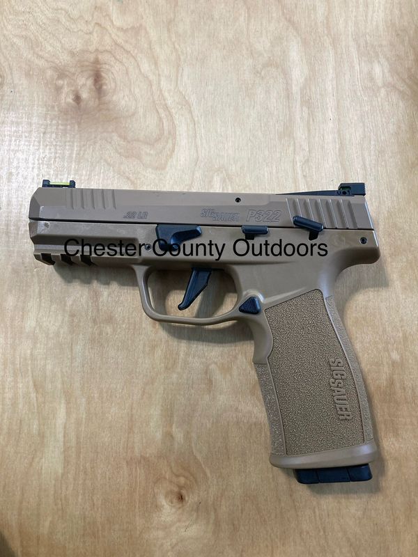 Sig Sauer P322 22lr 4” 20rd Coyote
