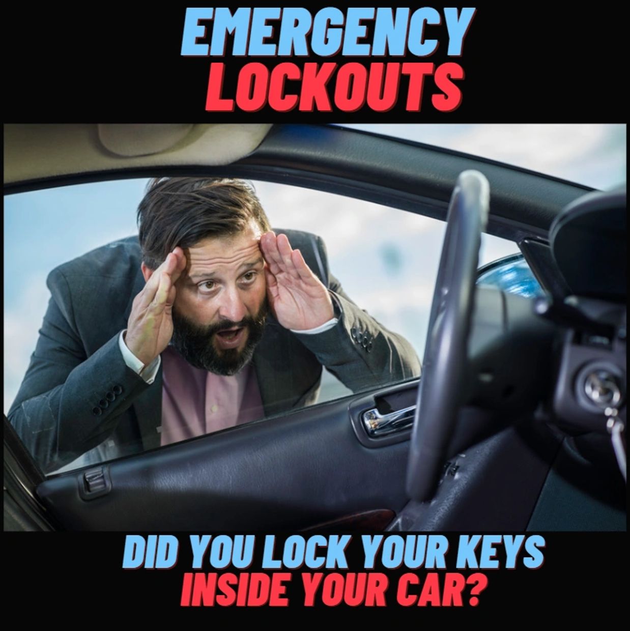 did you lock your keys inside your car